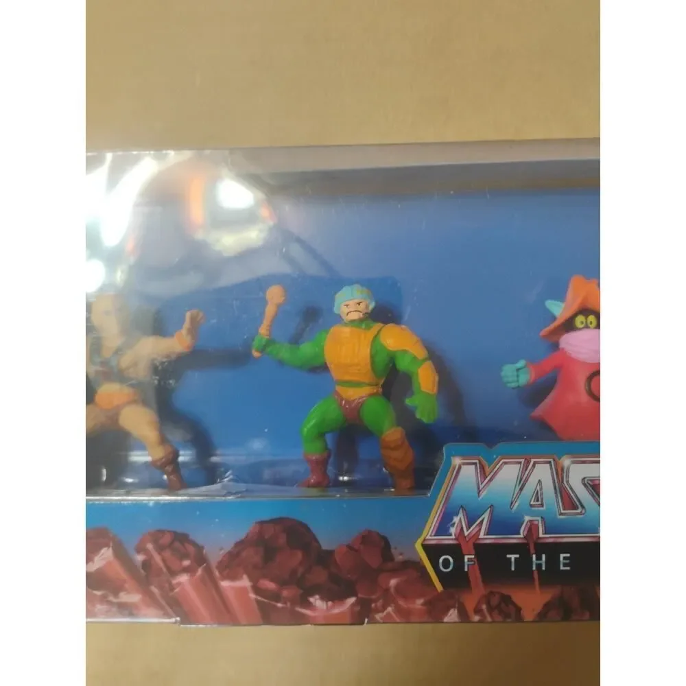 Masters of the Universe MOTU Mini Figure 5-Pack He-Man Skeletor Orko Man-At-Arms